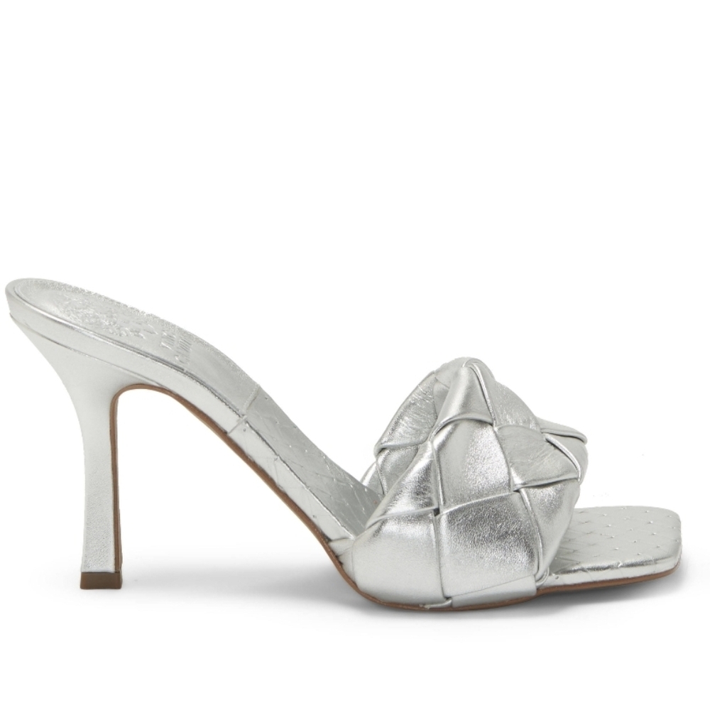 Vince Camuto Brelanie Silver Mule, Women's 11